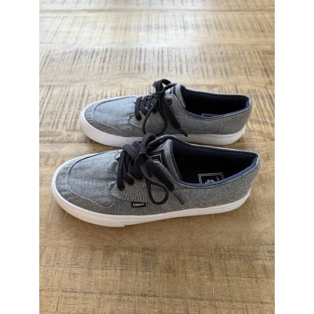 Element Boys‎ Gray Denim Shoes Size 4M